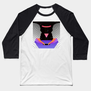 Psychedelic Lovers Surrealist Eye Trippy Design Baseball T-Shirt